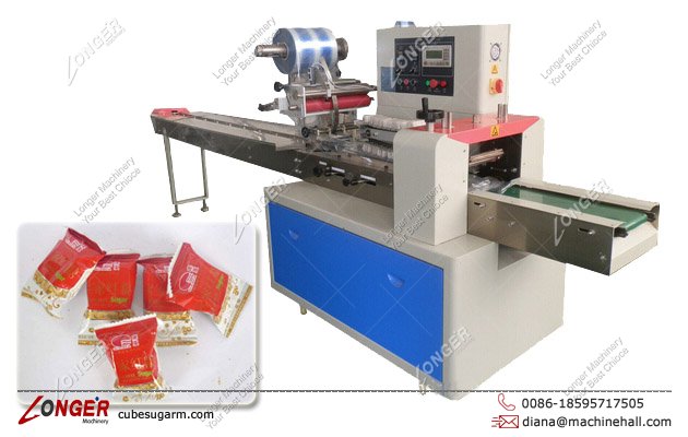 Horizontal Flow Cube Sugar Packaging