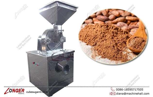 Industrial Cocoa Powder Grinder Machine